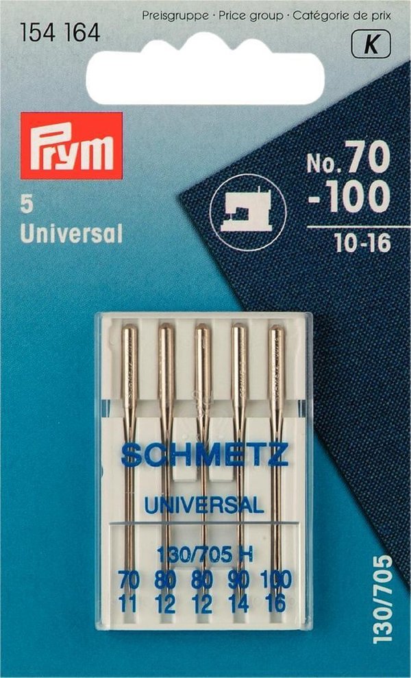 Nähmaschinennadeln No. 70-100 (10-16) Universal